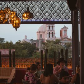 El Maravillas vista de la iglesia