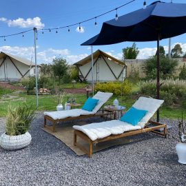 Salterra Glamping camastros